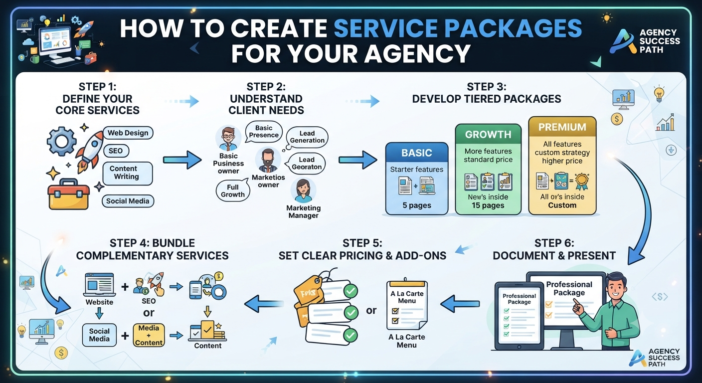 How to Create High-Converting Agency Service Packages