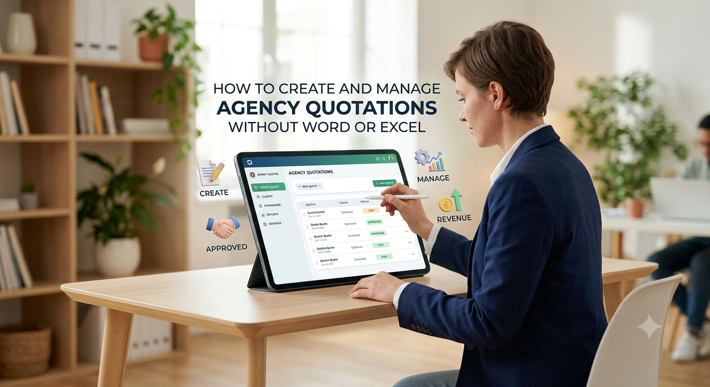 How to Manage Agency Quotations Without Word or Excel
