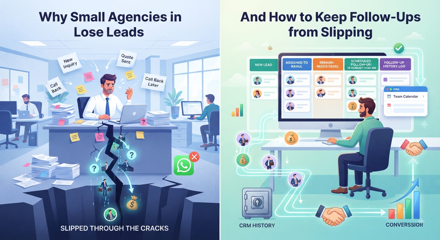 Why Small Agencies Lose Leads (And How to Fix Your Follow-Up Process)