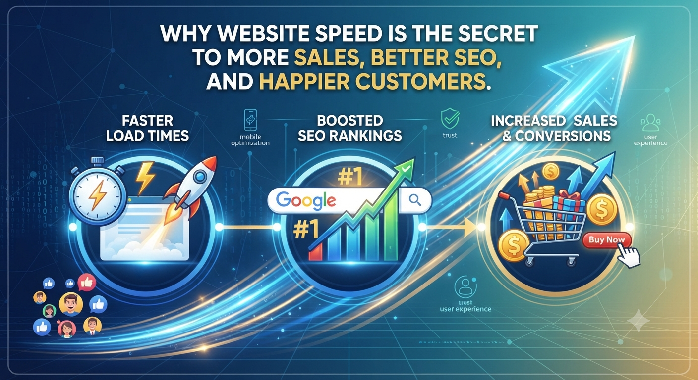 Why Website Speed Matters for SEO, Sales & UX
