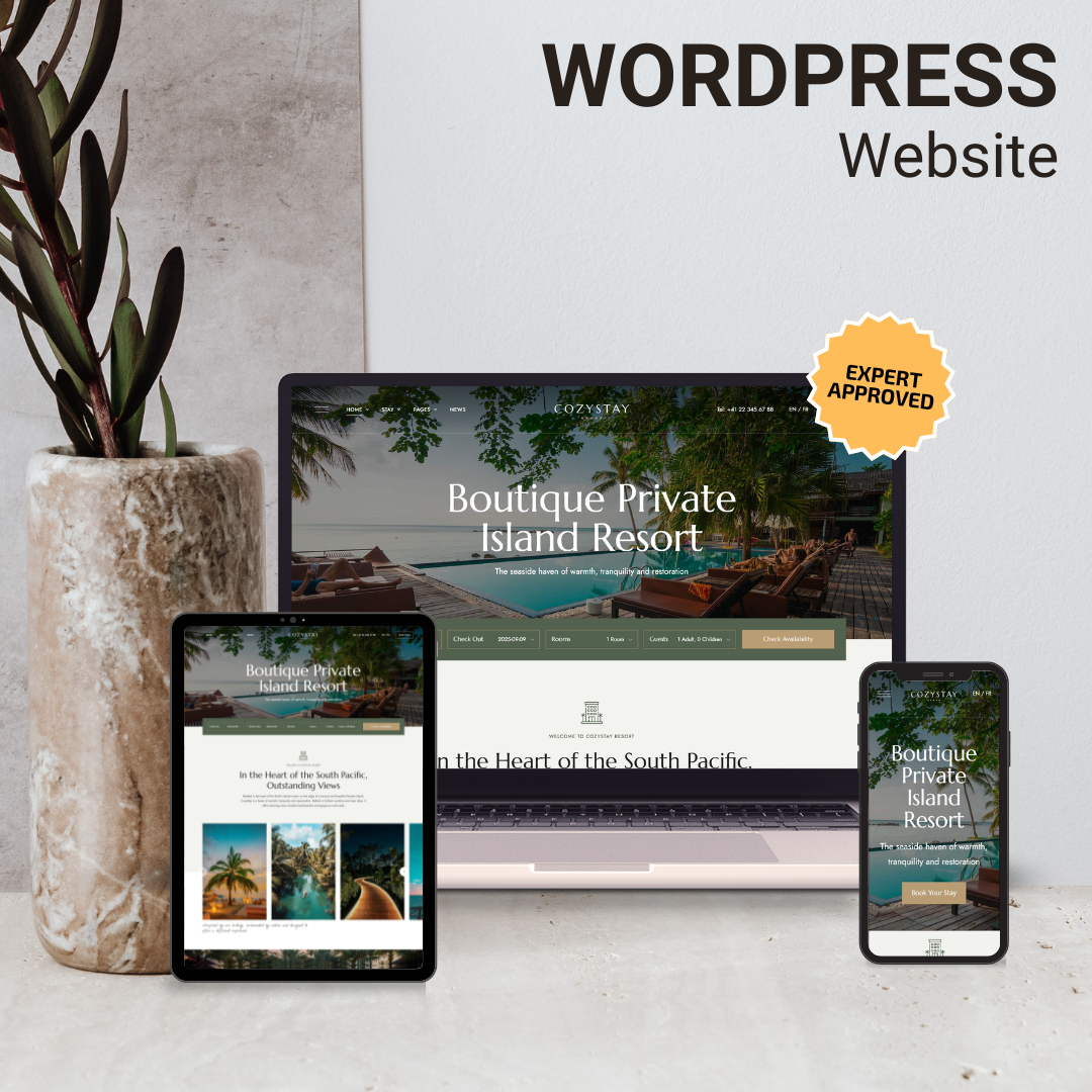 Luxury Resort & Hotel WordPress Theme